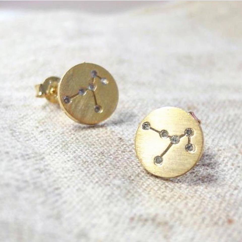 Unusual Constellation Earrings