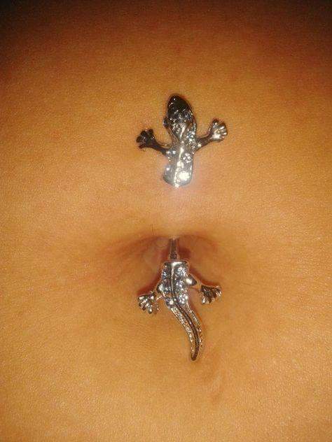 Badass Belly Piercings with Unique Designs