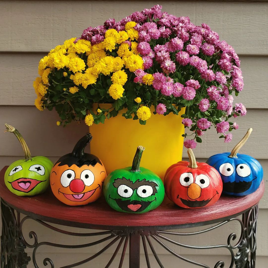 Character-Inspired Mini Pumpkins