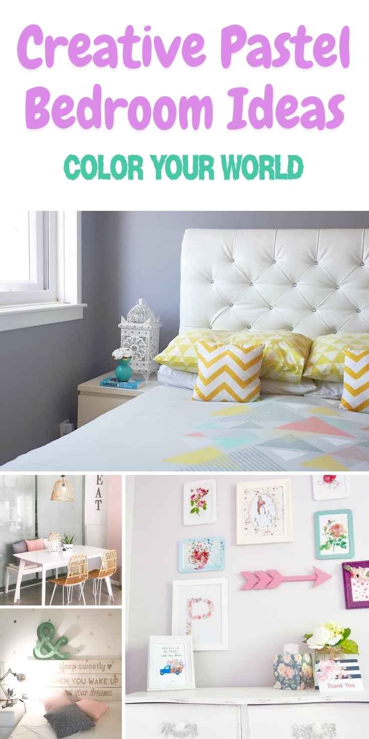 Creative Pastel Bedroom Ideas