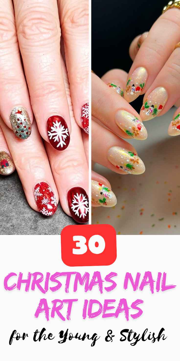 Instagram-Worthy Christmas Nail Art Ideas