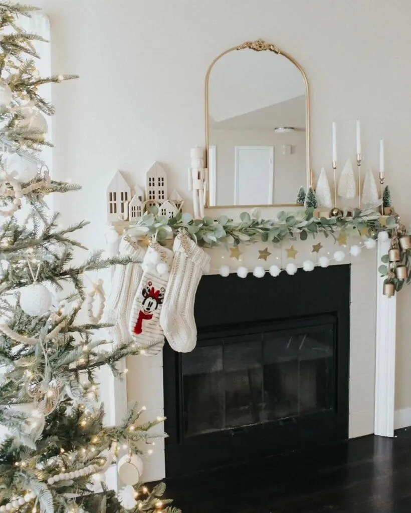 Neutral Living Room With Festive Décor