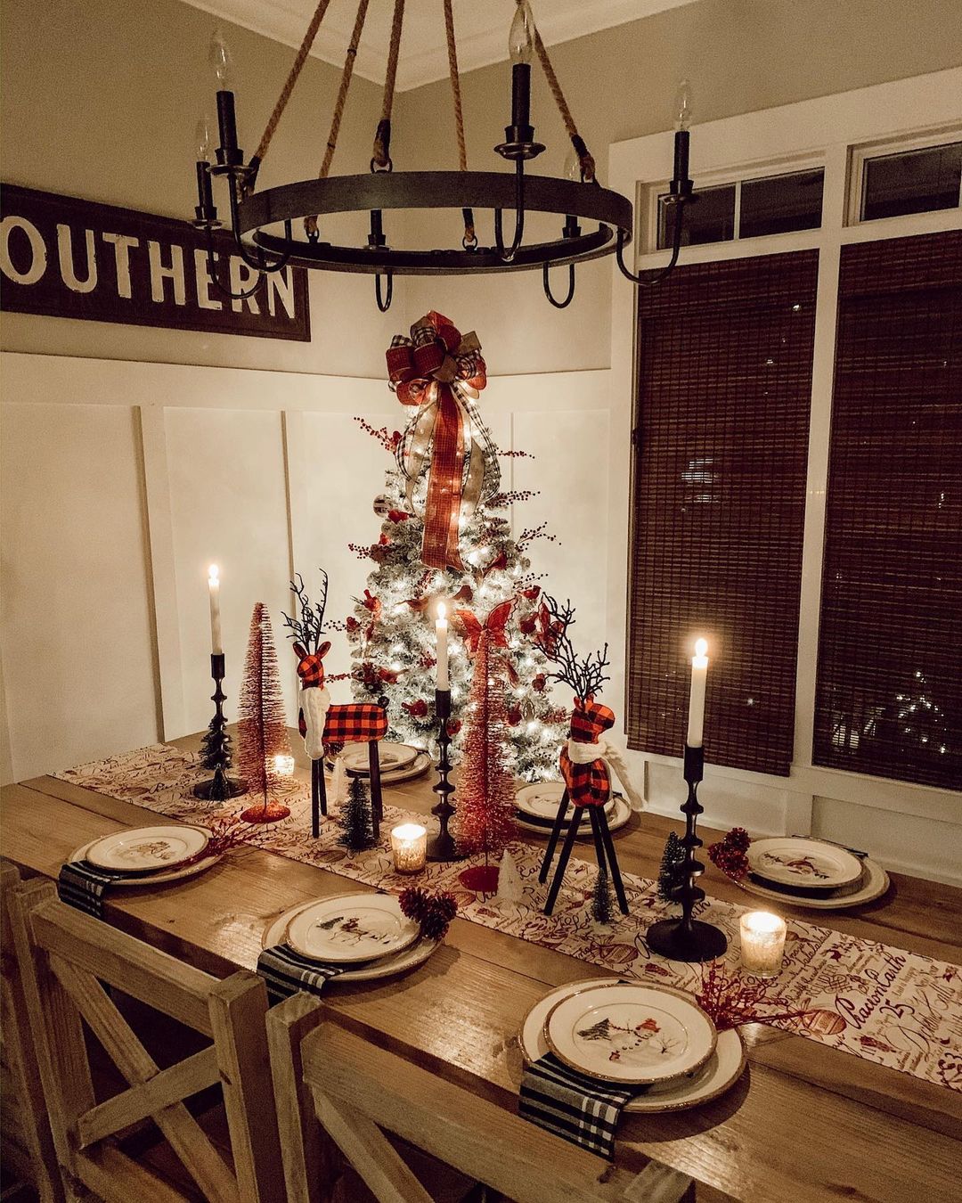 Rustic Christmas Farmhouse Home Decor