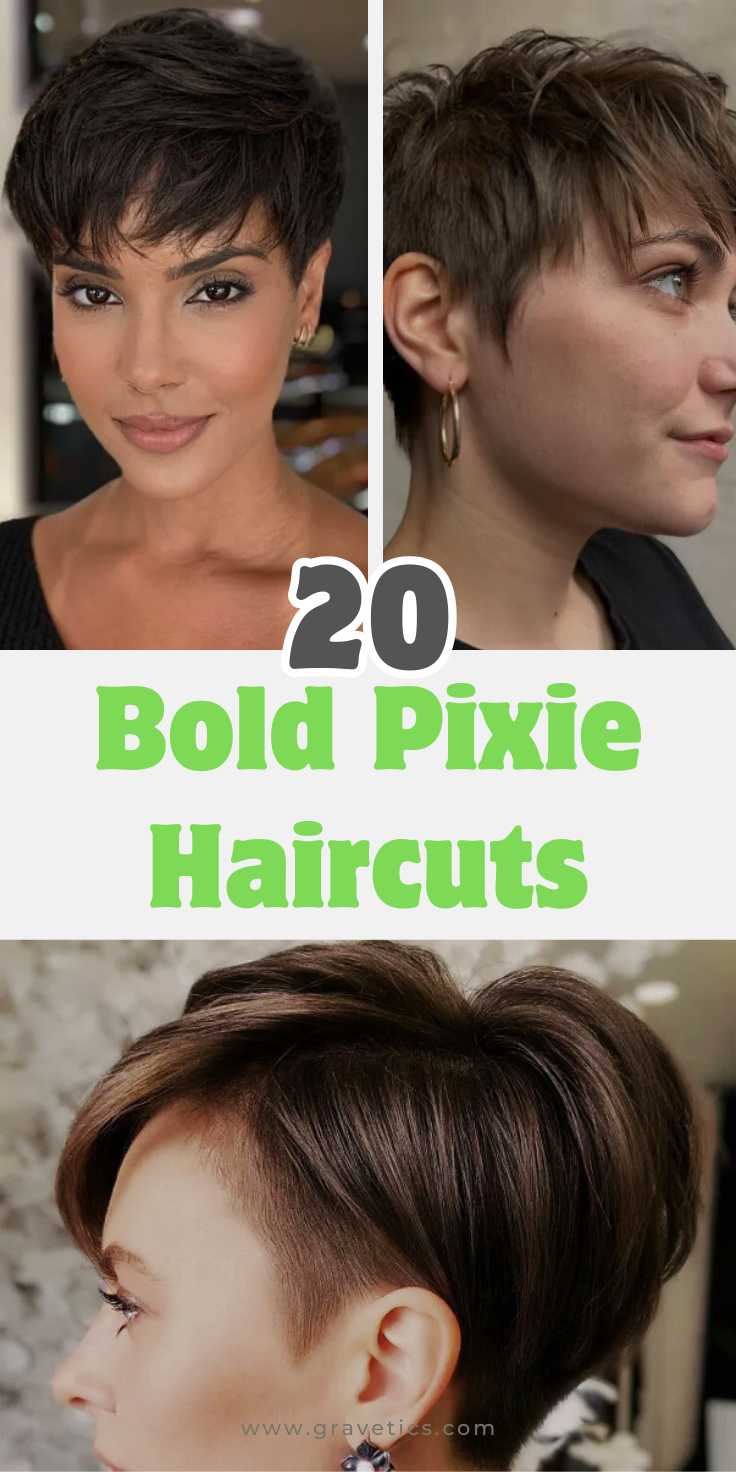 Bold Pixie Haircuts