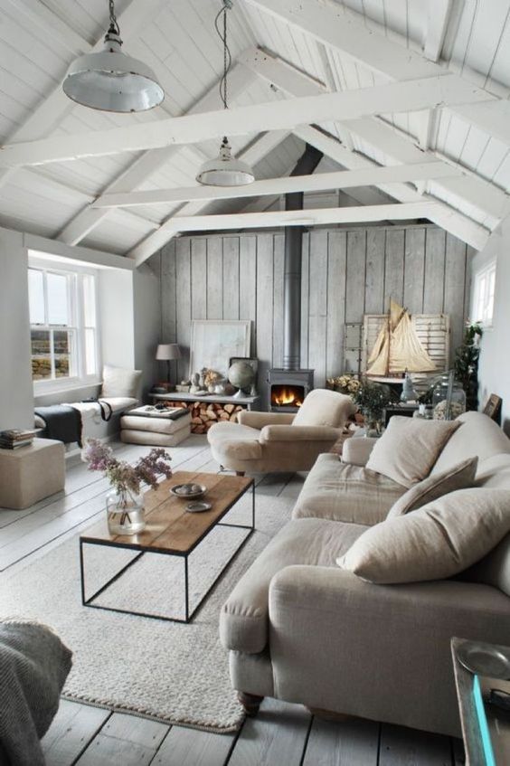 Rustic Nordic Elegance with a Coastal Twist