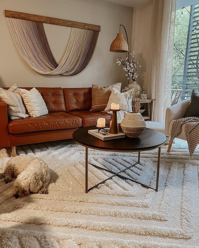 30 Bohemian Living Room Ideas: Unleash Your Free Spirit with Boho Decor! 13 Organic and Elegant