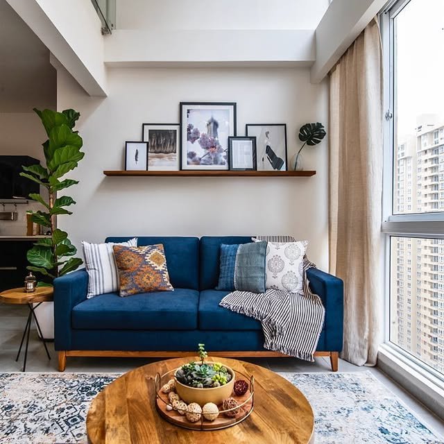 30 Bohemian Living Room Ideas: Unleash Your Free Spirit with Boho Decor! 3 Small Apartment