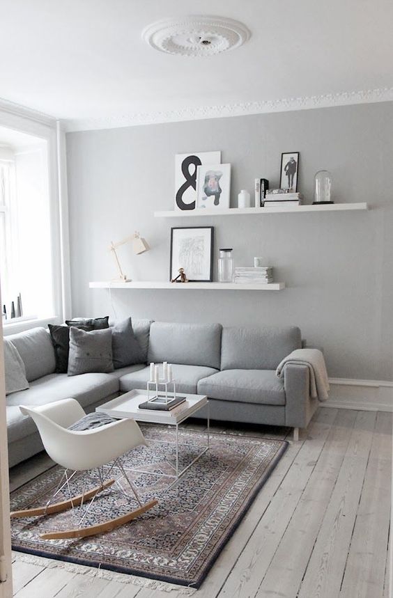 Elegant Scandinavian Living Room Design