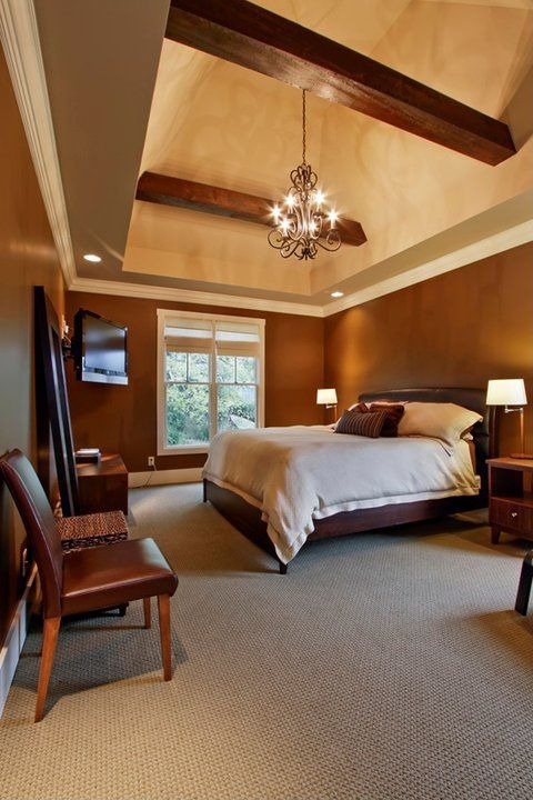 Cozy Craftsman Bedroom Design