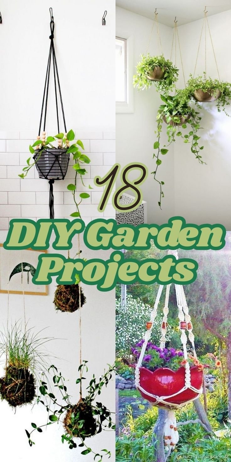 18 DIY Garden Projects That’ll Make You Feel Close to Nature 20 DIY Garden Projects