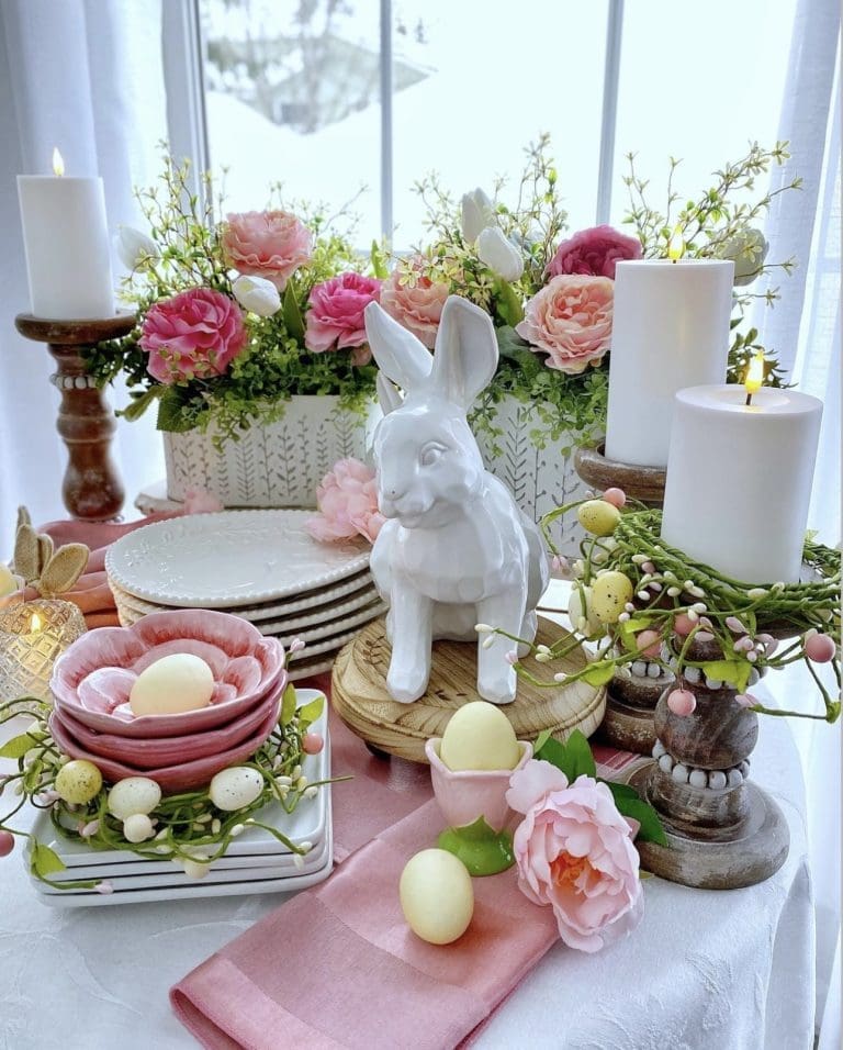 Easter Bunny Figurine