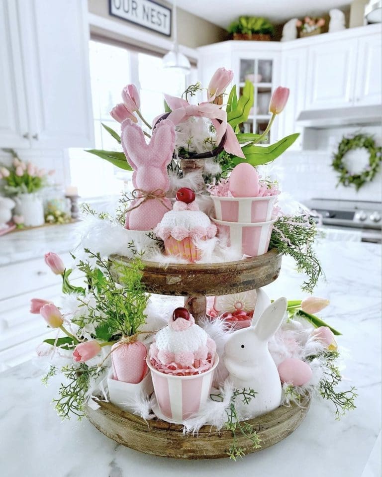 Easter Tiered Tray