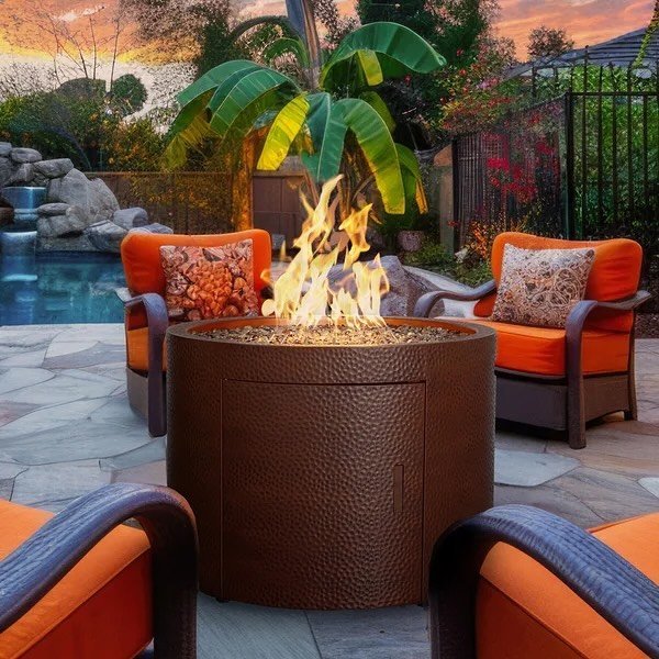 20 Modern Outdoor Fire Pit Ideas: Sleek Designs for Any Home 14 Portable Fire Pit for Small Spaces