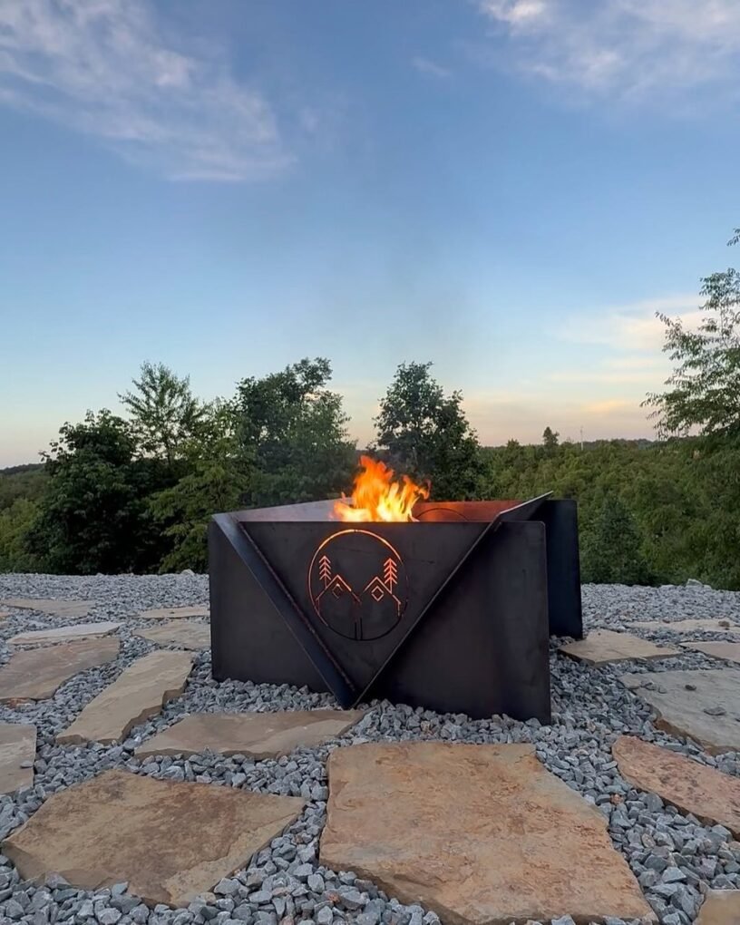 20 Modern Outdoor Fire Pit Ideas: Sleek Designs for Any Home 16 Scandinavian-Inspired Minimal Fire Pit