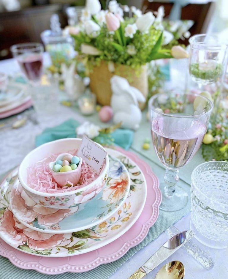 Style a Spring Tablescape