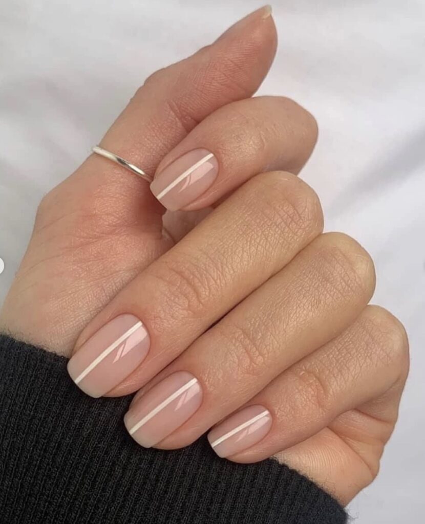 classic and timeless nail design