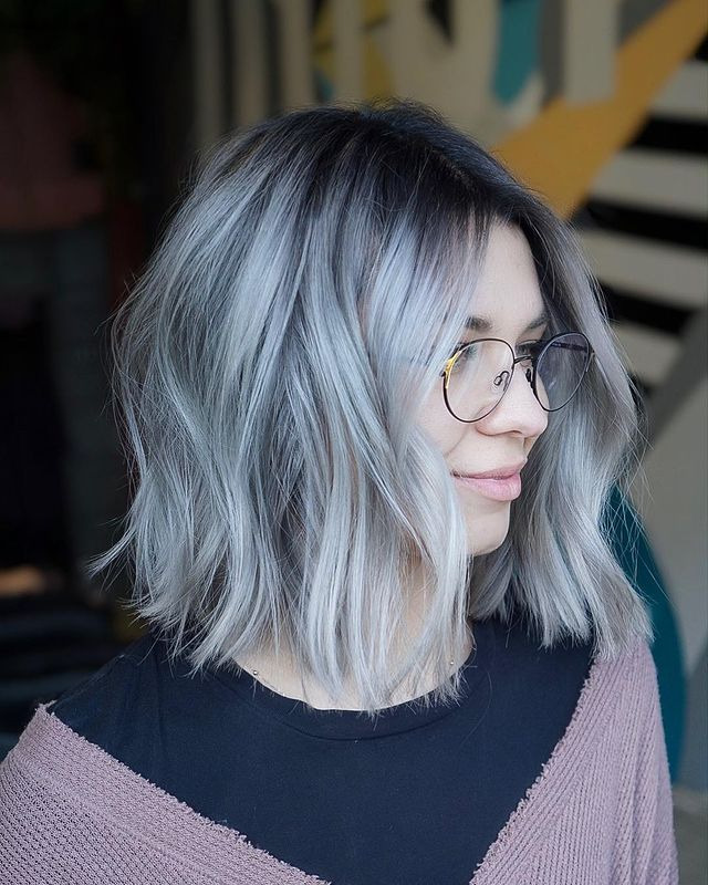 Classic Rooted Silver Blonde