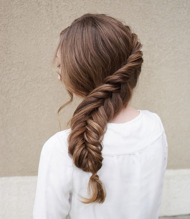 Dutch Fishtail Braid