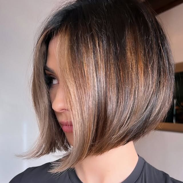 Flat-Ironed Bob