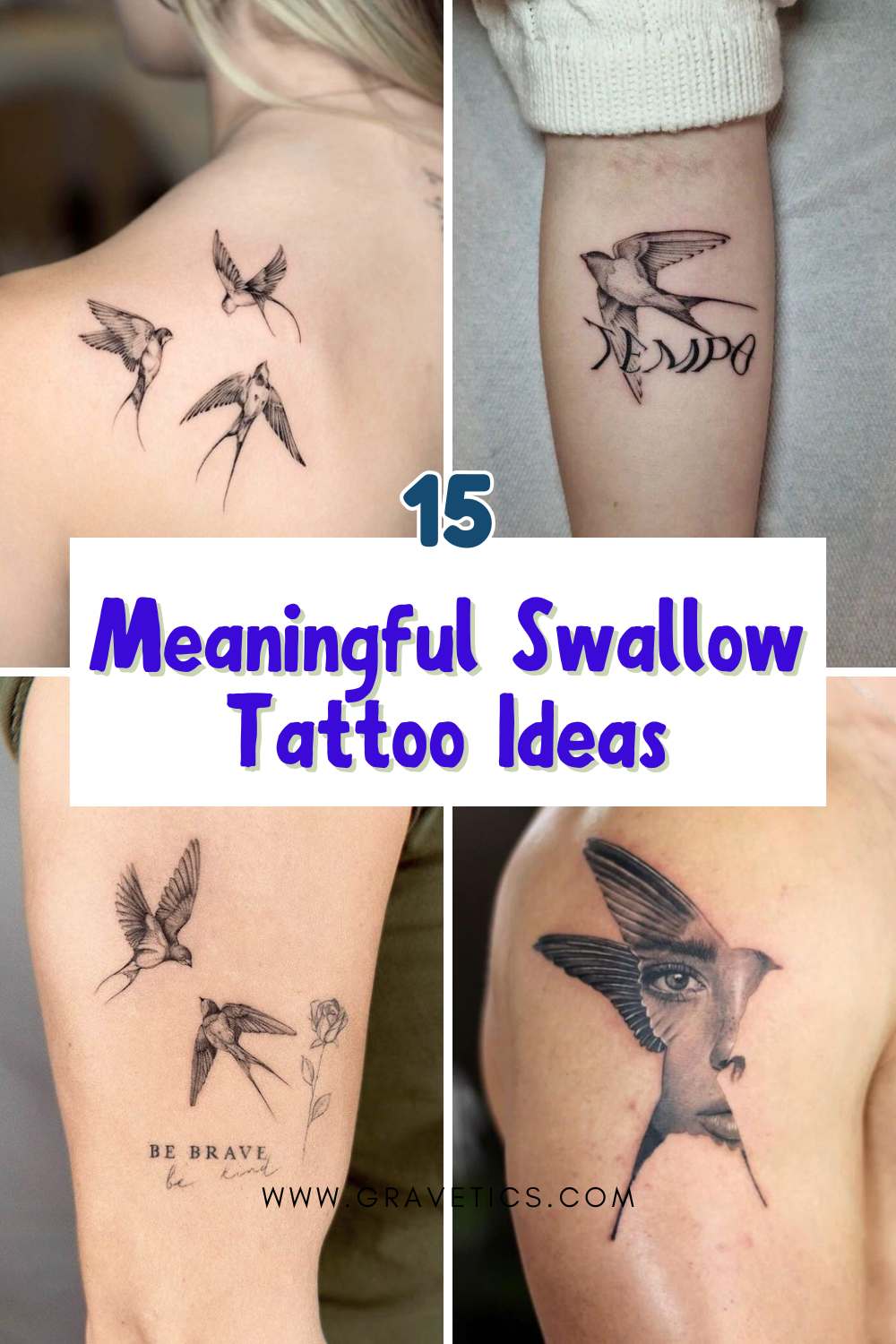 Meaningful Swallow Tattoo Ideas