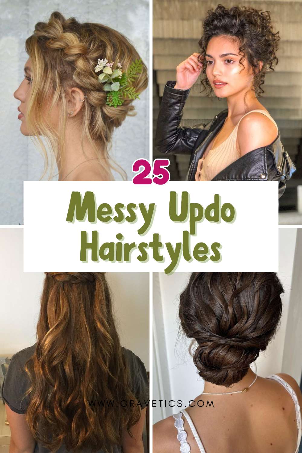 Messy Updo Hairstyles