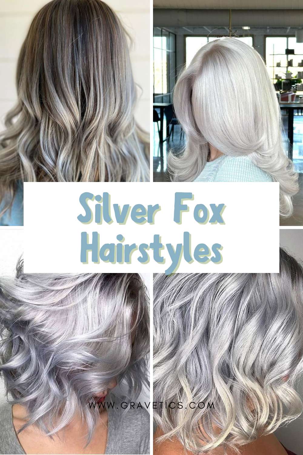 Silver Fox Hairstyles