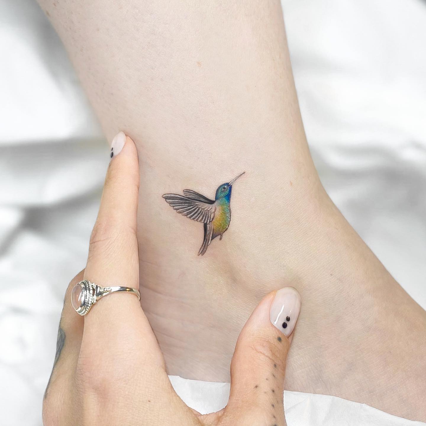 Small Hummingbird Tattoo for a Big Impact