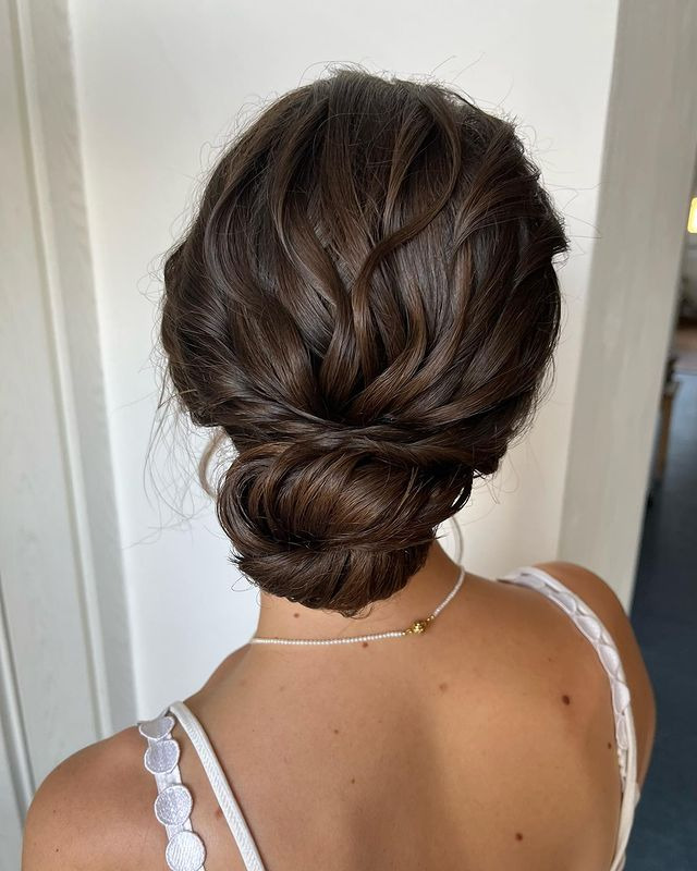 Soft Twisted Updo