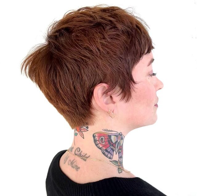 Tapered Pixie with Layers