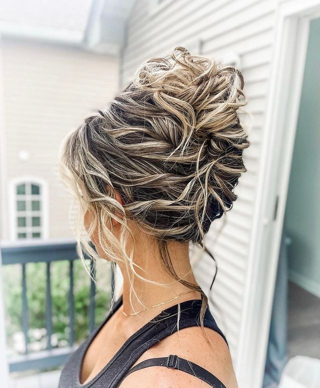 Textured Updo