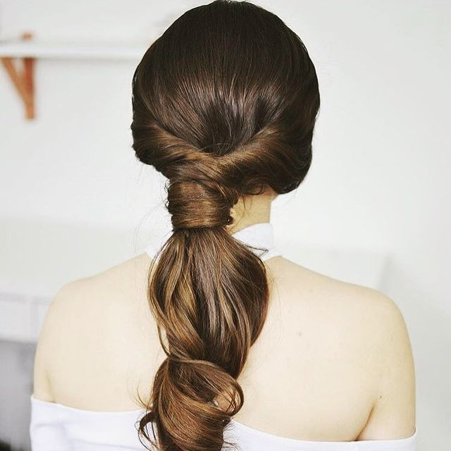 Topsy-tail Ponytail