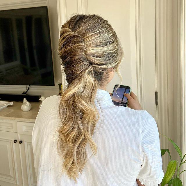 Twisted Ponytail Updo