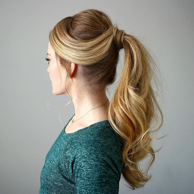 Wrapped Ponytail