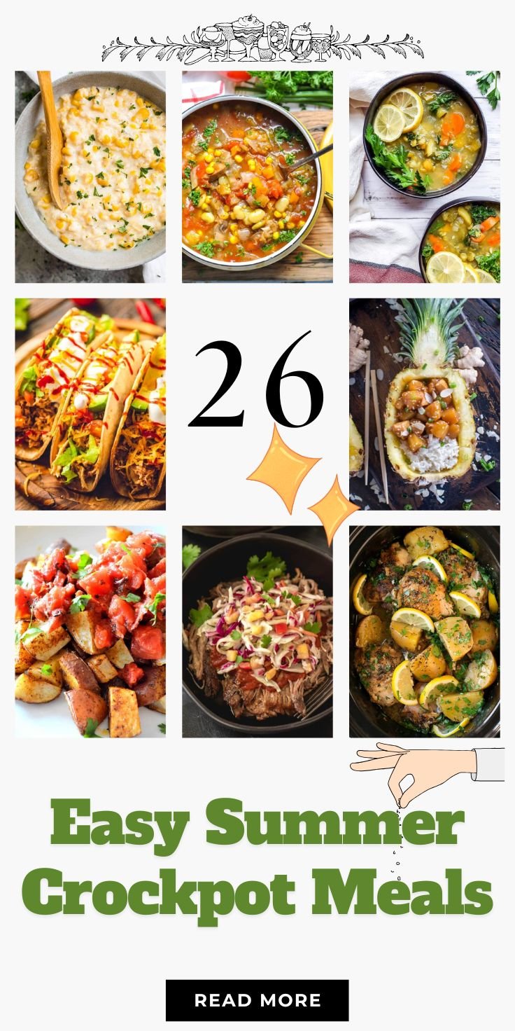 26 Healthy Summer Crockpot Recipes: Beat the Heat, Cook Smart! 32