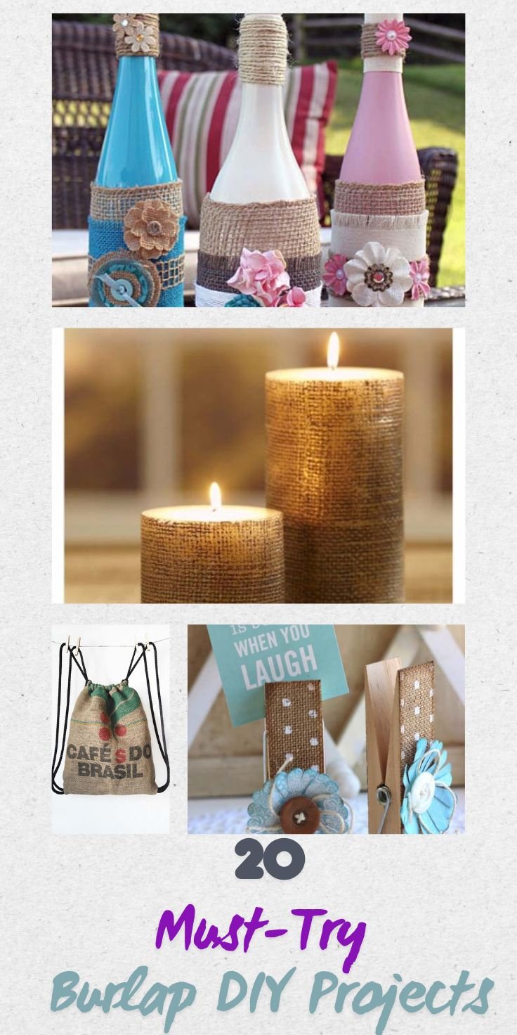 20 Must-Try Burlap DIY Projects for Your Home 23
