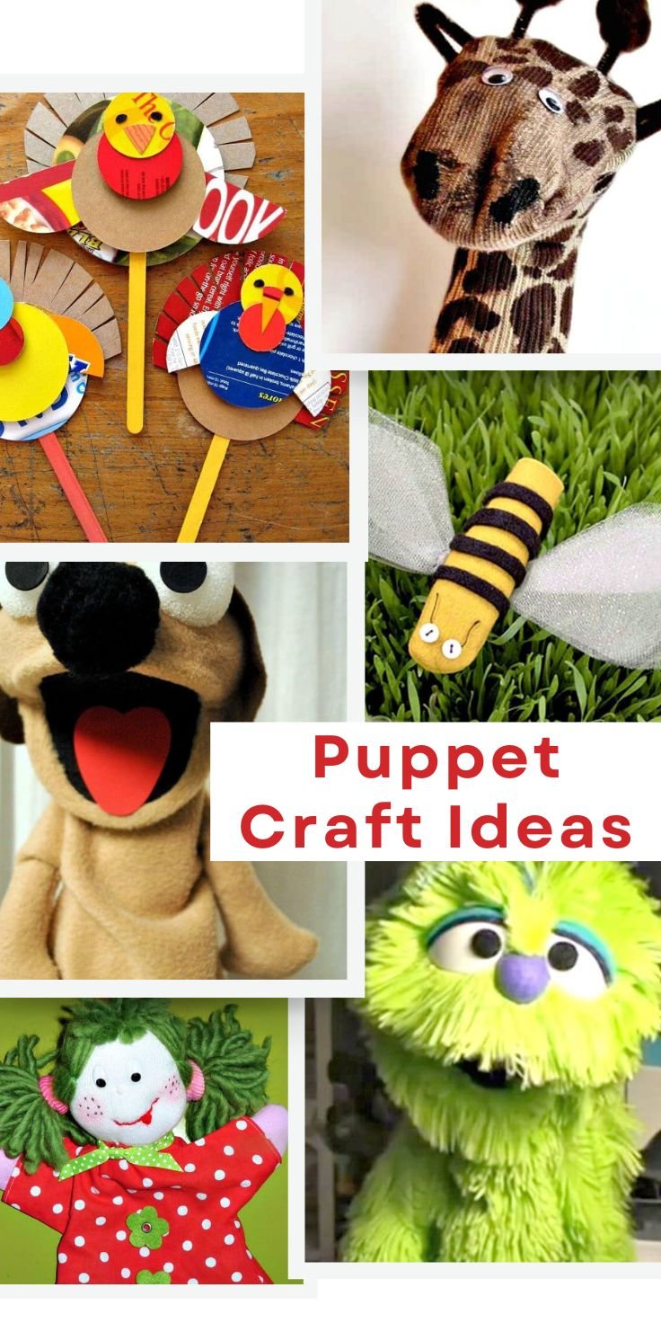 25 Easy DIY Paper Bag Puppet Crafts for Kids 27 Puppet Craft Ideas