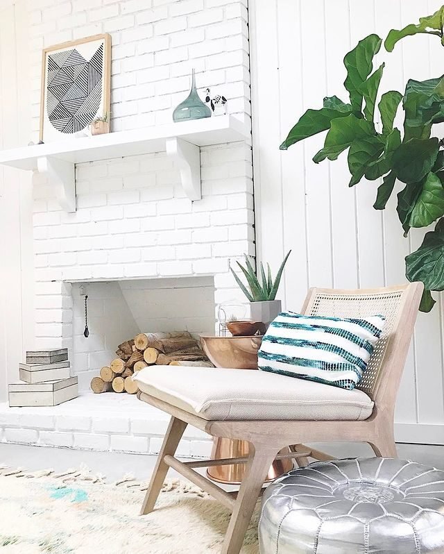 Stone Brick and Plank Wall