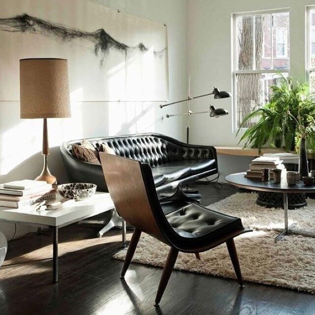 20 Masculine Living Room Ideas That Are Bold and Sophisticated 16 Abstract Dude