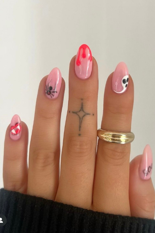 30 Halloween Nail Art Ideas 2025 for a Hauntingly Good Look 10 Accents of Halloween