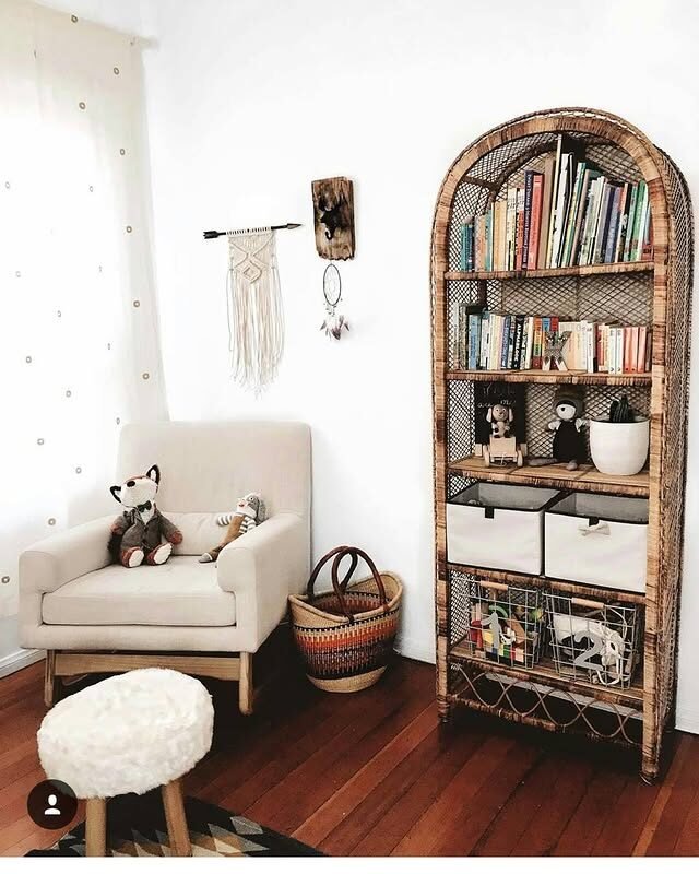20 Boho Reading Nook Ideas: Create Your Dream Cozy Escape 7 Antique Bookcase