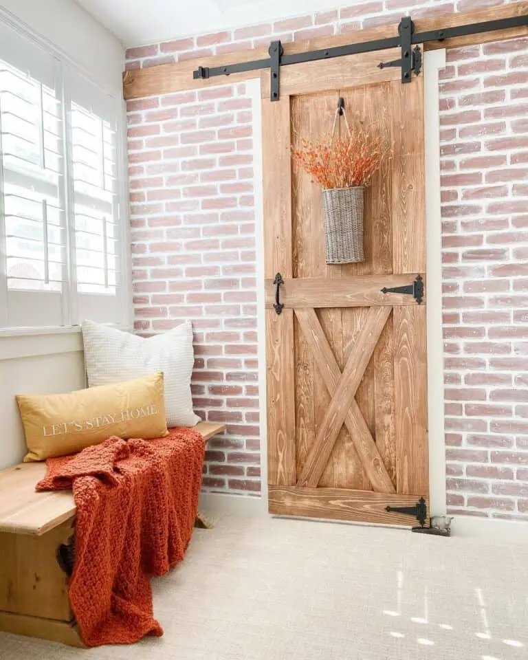 From Simple to Showstopper: 25 Easy Fall Door Decor Ideas 24 Barn Door Fall Decor