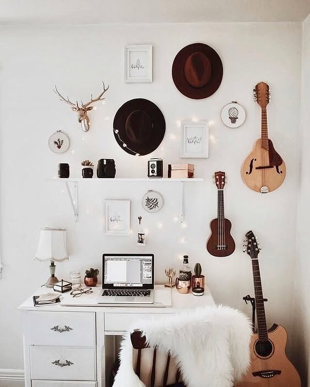 30 Easy Boho Home Office Ideas: Make Your Small Space Cozy! 24 Boho Wanderer Style