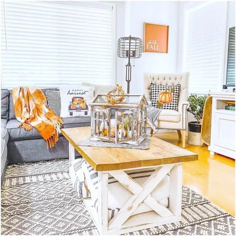 30 Fall Coffee Table Decor Ideas to Warm Up Your Home 6 Bright Living Room Decor