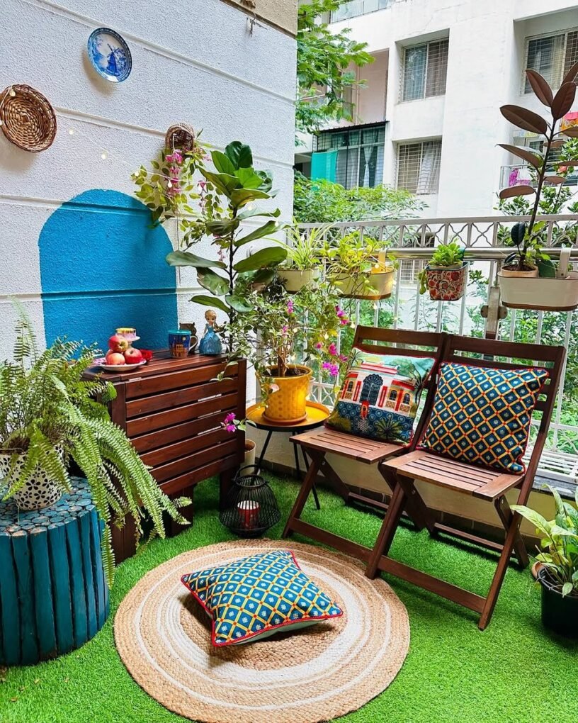 20 Garden Decor Ideas to Beautify Your Outdoor Space 10 Colorful Outdoor Cushions