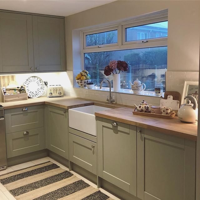 20 Modern Sage Green Kitchen Ideas: Sleek & Calming Designs 12 Dark Olive Sage