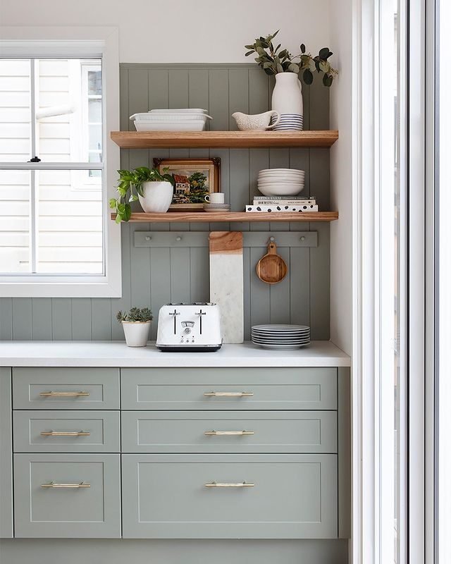 20 Modern Sage Green Kitchen Ideas: Sleek & Calming Designs 11 Desert Sage