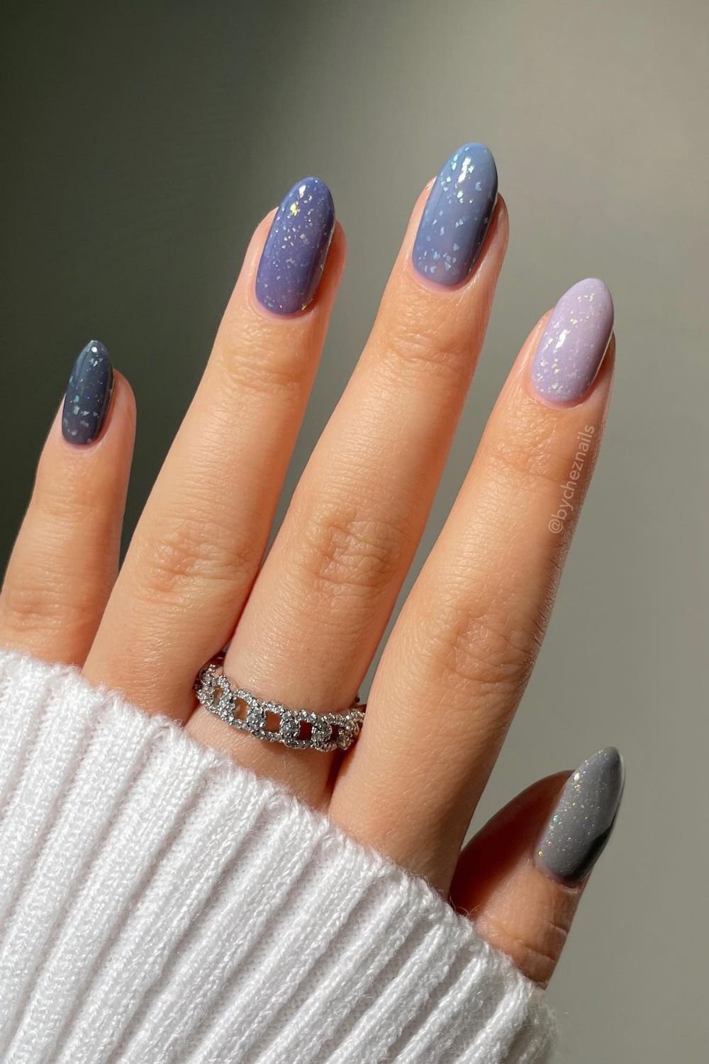 Dusky Blue Gradient