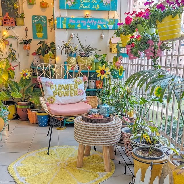 15 Easy Boho Balcony Decor Ideas: Create Your Cozy Outdoor Haven 6 Earthy Color Palette
