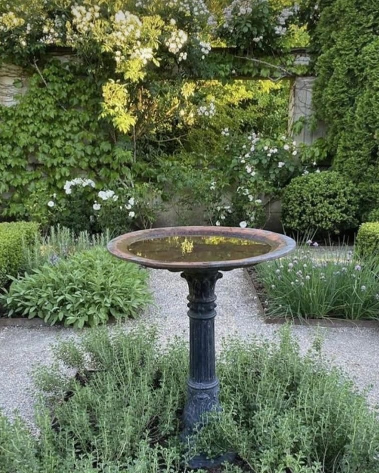 20 Garden Decor Ideas to Beautify Your Outdoor Space 3 Elegant Bird Bath Anchor