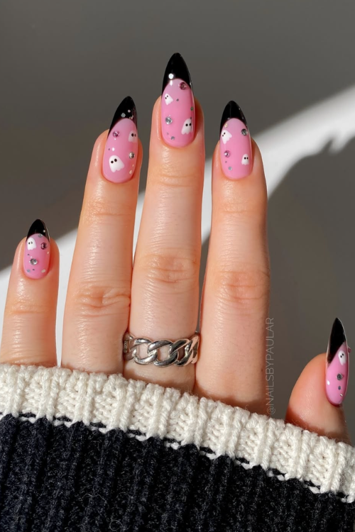 30 Halloween Nail Art Ideas 2025 for a Hauntingly Good Look 30 Frightful Sparkle Tips